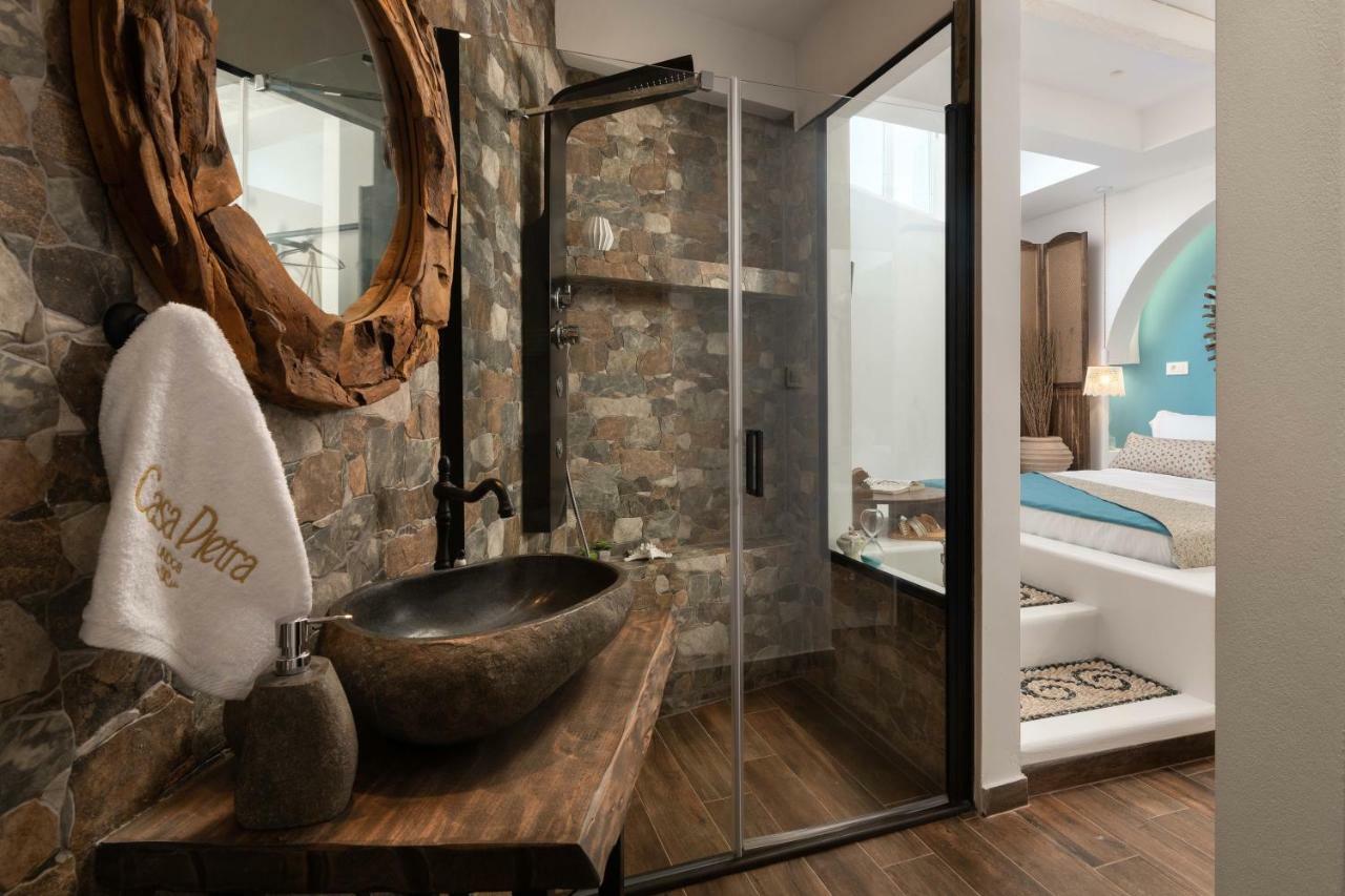 Casa Pietra Lindos Luxury Traditional House ภายนอก รูปภาพ